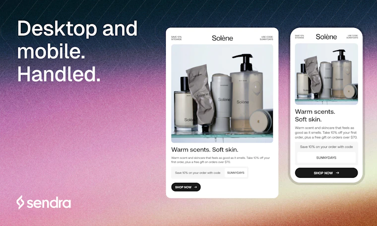 Sendra - 在Figma中设计邮件，导出全平台兼容的HTML 产品图片 4