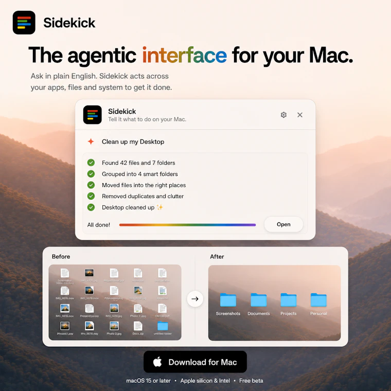 Sidekick™ - 智能体交互界面 产品图片 4