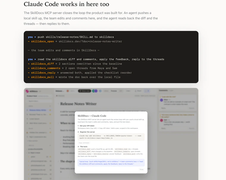 Skilldocs - Markdown 界的 Figma 产品图片 5