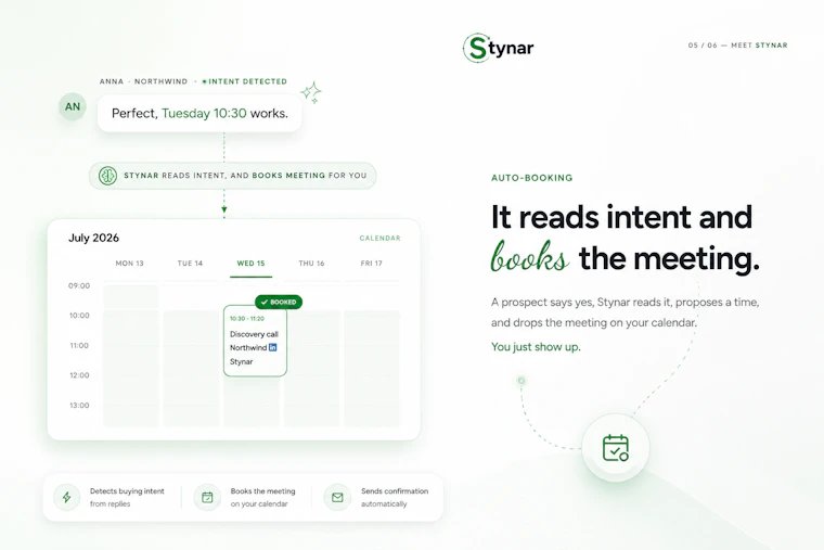 Stynar - 替你自动跑通全链路外呼的AI SDR 产品图片 5