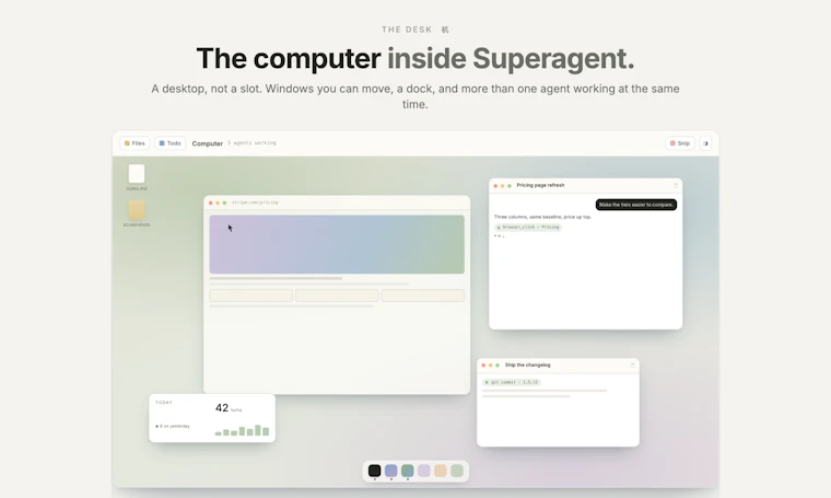 Superagent - 让每个人都能轻松驾驭的 Claude Code 产品图片 8