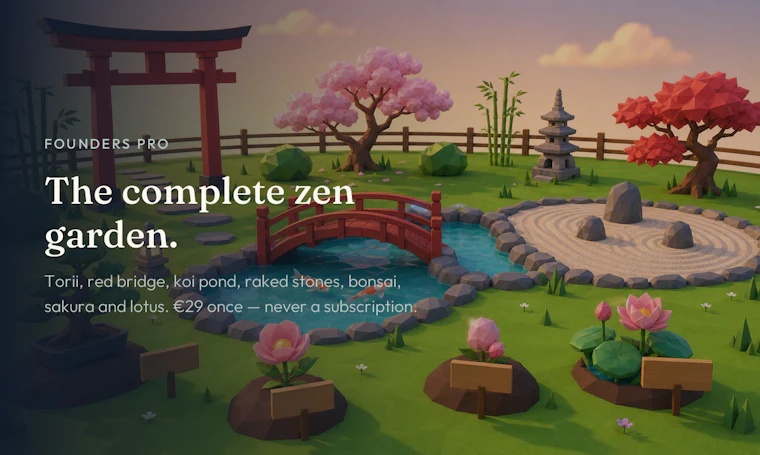 The Garden of Mind - 将你潜意识化作每日悉心浇灌的鲜活3D花园 产品图片 3