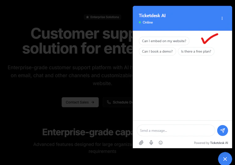 Ticketdesk AI - 面向客户支持的AI智能体 产品图片 2