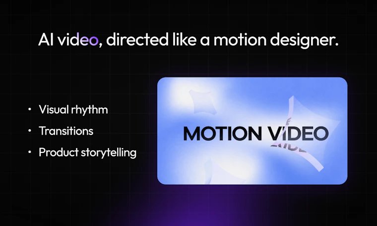 Topview Motion Studio - 无需精通 After Effects，轻松制作专业级产品发布视频 产品图片 4