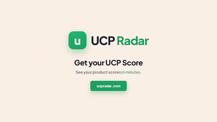 UCP Radar - 让AI购物助手轻松抓取你的商品数据流 产品图片 9