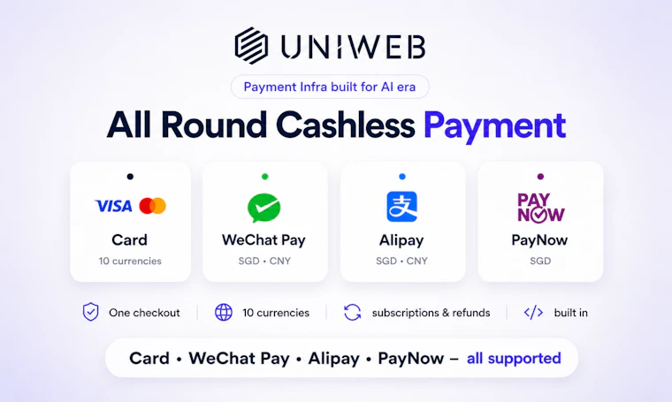 UniwebPay Skill - AI时代的金融基础设施 产品图片 4