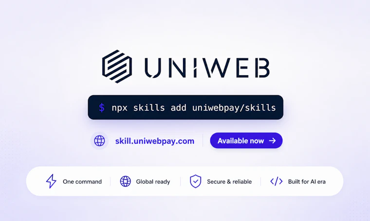 UniwebPay Skill - AI时代的金融基础设施 产品图片 5