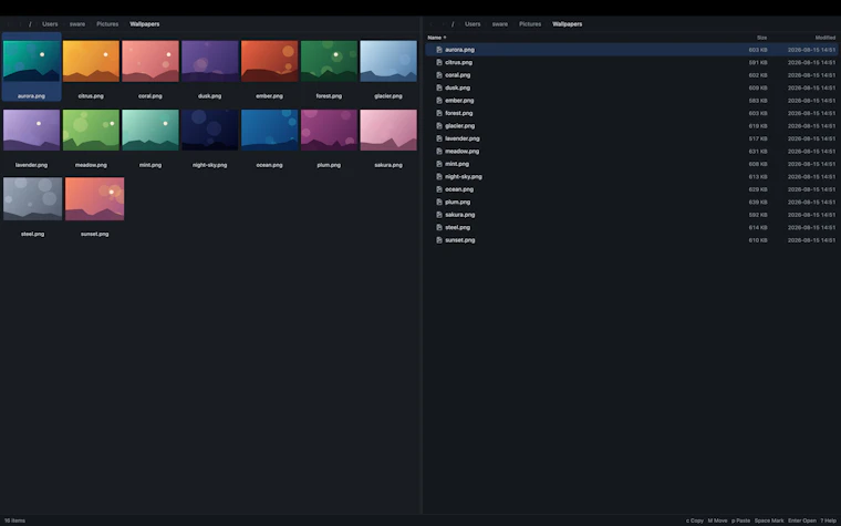 VeloFiler - 专为 macOS 打造的键盘优先双窗格文件管理器 产品图片 4