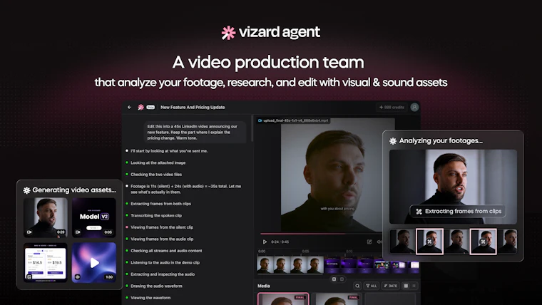 Vizard Agent - 一款适用于各类视频的AI智能体 产品图片 3