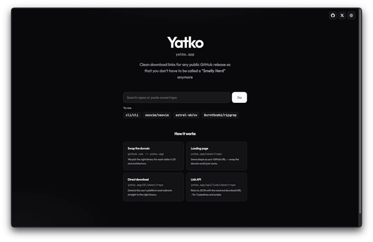 Yatko - GitHub 遗忘的下载按钮 产品图片 3