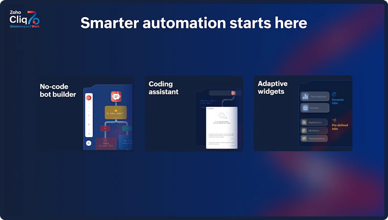 Zoho Cliq 7.0 - 工作不间断，专注更高效 产品图片 5