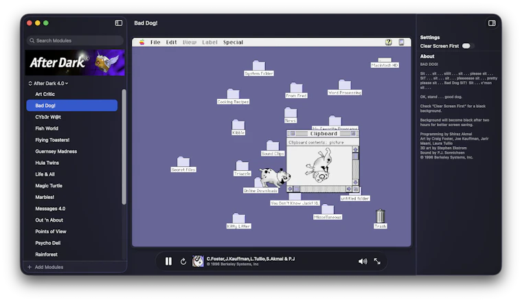 Afterglow - 在现代 macOS 系统上畅玩经典 After Dark 屏保 产品图片 4