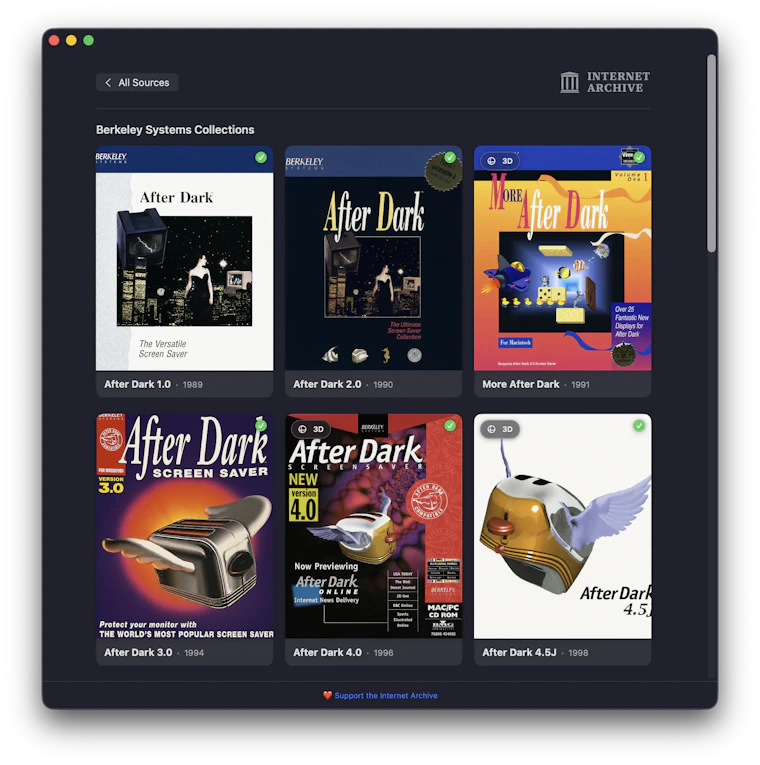 Afterglow - 在现代 macOS 系统上畅玩经典 After Dark 屏保 产品图片 5