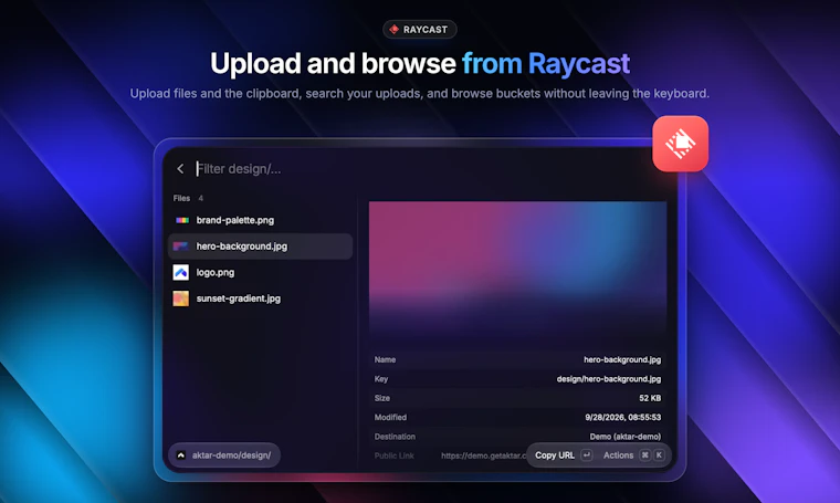 Aktar - 从您的私有云即时分享文件。支持 Mac、Windows、iOS 产品图片 7