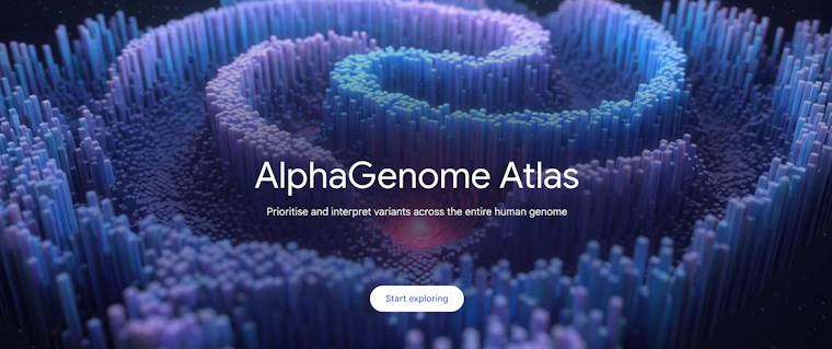 AlphaGenome Atlas - 谷歌AI绘制的涵盖所有人类DNA突变可能性的全景地图 产品图片 2