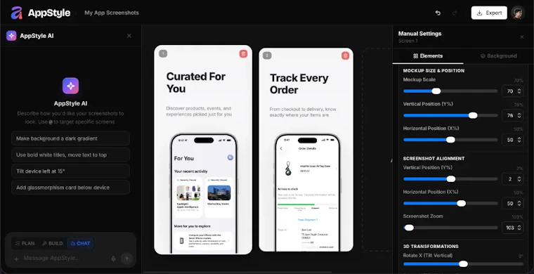 AppGrowthKit - 自动化生成应用商店截图，轻松变现... 产品图片 2