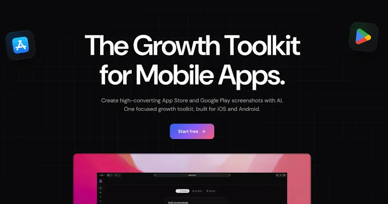 AppGrowthKit - 自动化生成应用商店截图，轻松变现... 产品图片 5