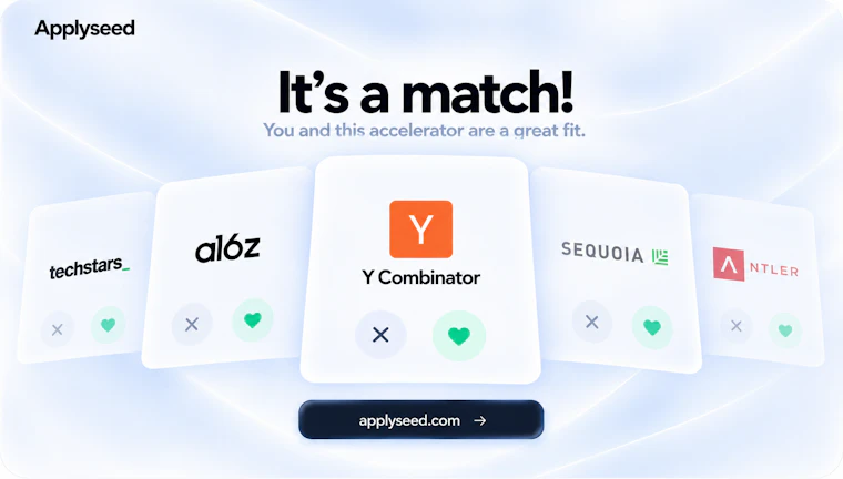 ApplySeed - 从加速器获取种子轮融资 产品图片 5