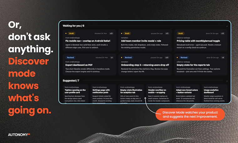Autonomous Product Delivery - 发现、规划、构建、发布、循环。由产品团队驱动掌控 产品图片 7