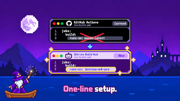 Bitrise Build Hub - 专为您的智能体打造、构建速度提升2倍的 GitHub Actions 运行器 产品图片 4
