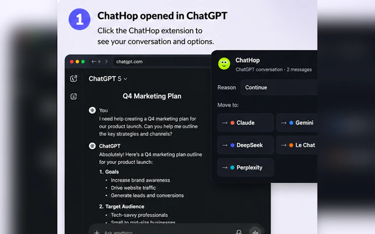ChatHop - 让对话随心流转，随处接续。 产品图片 2