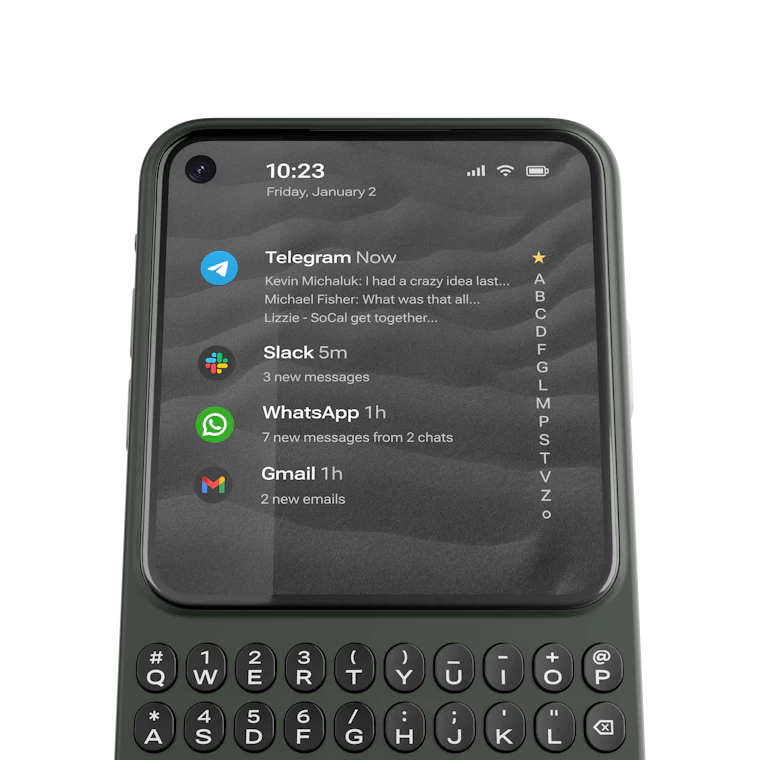 Clicks Communicator - 一款专为高效行动打造的全新移动通讯终端 产品图片 5