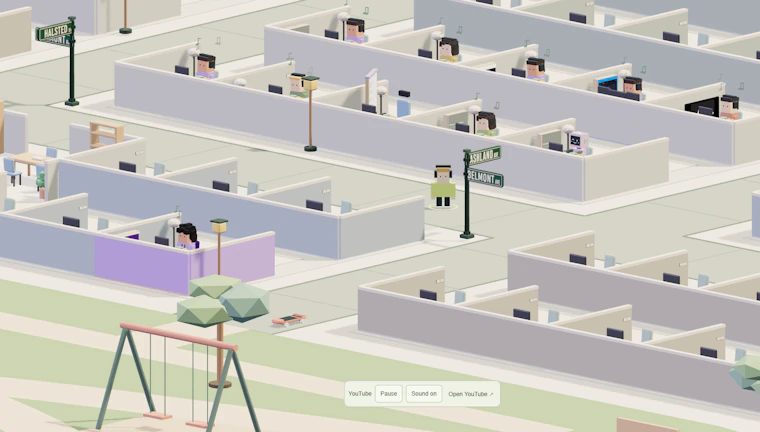 cubicles.lol - 专为创客、副业项目与欢乐驾驶打造的元宇宙空间 产品图片 3