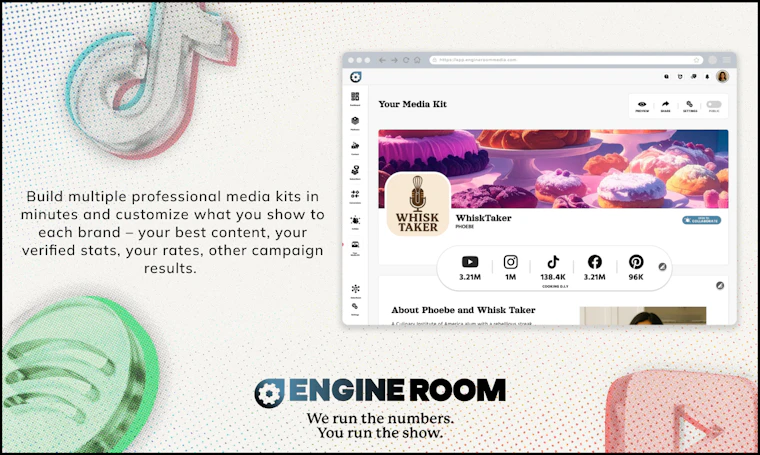 Engine Room Media - 数据交给我们，舞台由你掌控。 产品图片 4