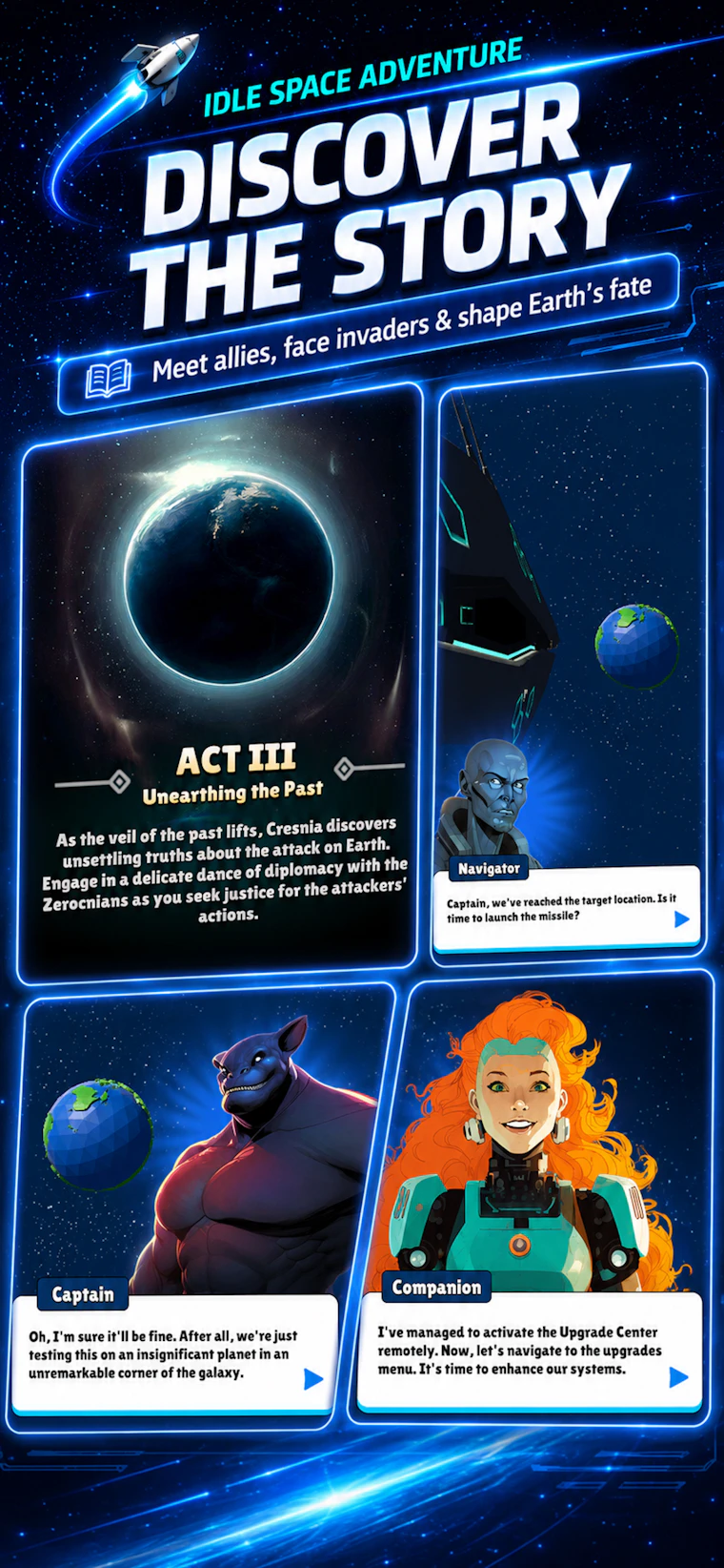 Ever Beyond: Space Conquest - 战术对决与放置合并 产品图片 3