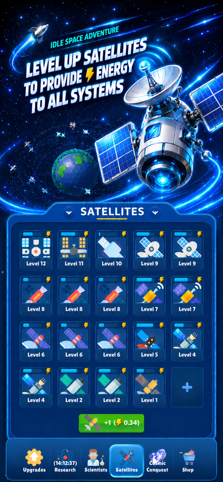 Ever Beyond: Space Conquest - 战术对决与放置合并 产品图片 8