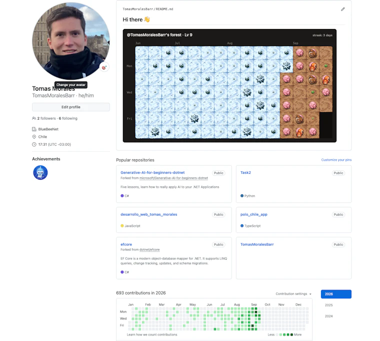 Forkest - 将你的 GitHub 贡献记录化作像素风花园 产品图片 3