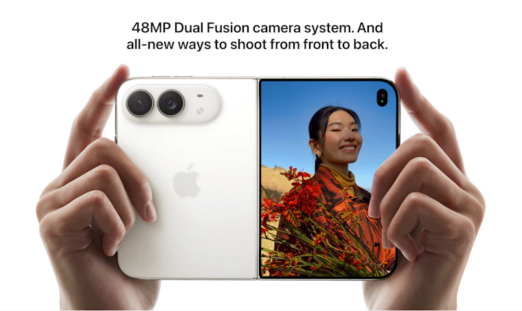 iPhone Duo - 史上最大iPhone屏幕。纤薄可折叠设计。 产品图片 5