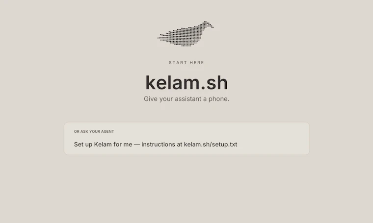 Kelam - 让你的智能体代你拨打那些不想亲自处理的电话 产品图片 6