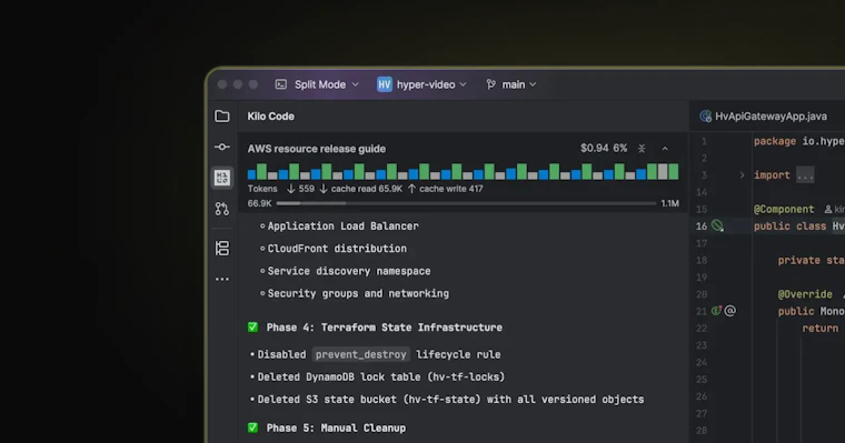 Kilo Code for JetBrains - 专为 JetBrains 打造的全原生开源编码智能体 产品图片 2