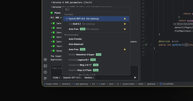 Kilo Code for JetBrains - 专为 JetBrains 打造的全原生开源编码智能体 产品图片 3