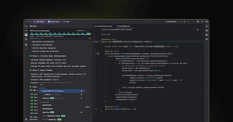Kilo Code for JetBrains - 专为 JetBrains 打造的全原生开源编码智能体 产品图片 4