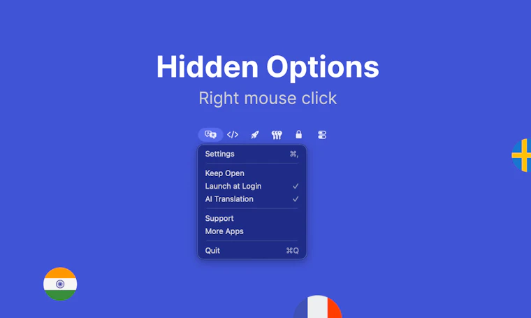 Linguo Translate - macOS 离线与 AI 翻译利器 产品图片 5