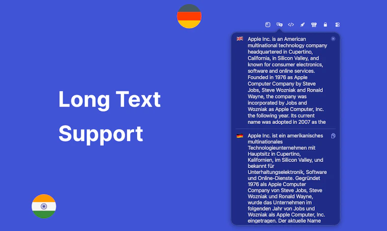 Linguo Translate - macOS 离线与 AI 翻译利器 产品图片 6