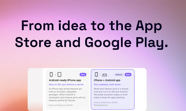 Modaal for Android - 基于单一项目，使用 Swift + Kotlin 同时上架双平台商店 产品图片 4