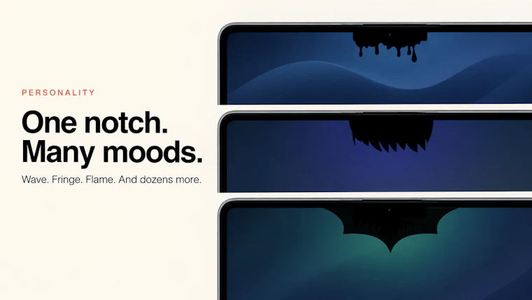 Notch Design - 让你的屏幕凹槽焕发独特个性 产品图片 3