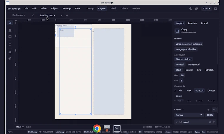 omadesign - 专为设计、排版、绘画与动态效果打造的Linux创意套件 产品图片 2