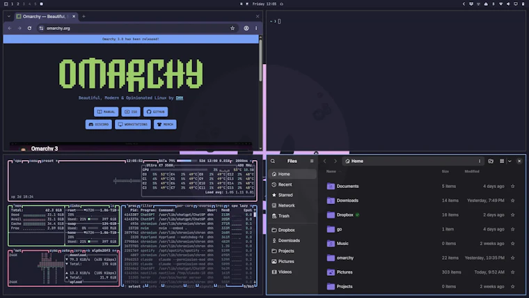 Omarchy - 面向智能体时代的灵动操作系统 产品图片 3