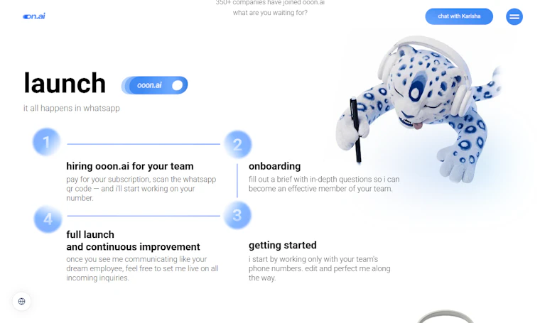 ooon.ai - AI员工，自动回复、预约并提醒客户 产品图片 3