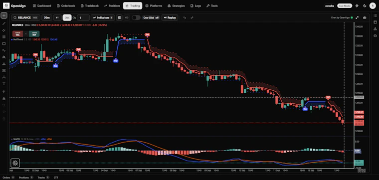 OpenAlgo Charts - 面向金融门户的开源图表终端 产品图片 4