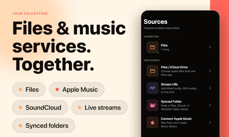 OVO - 跨苹果设备，畅享本地文件、iCloud与流媒体音乐 产品图片 3