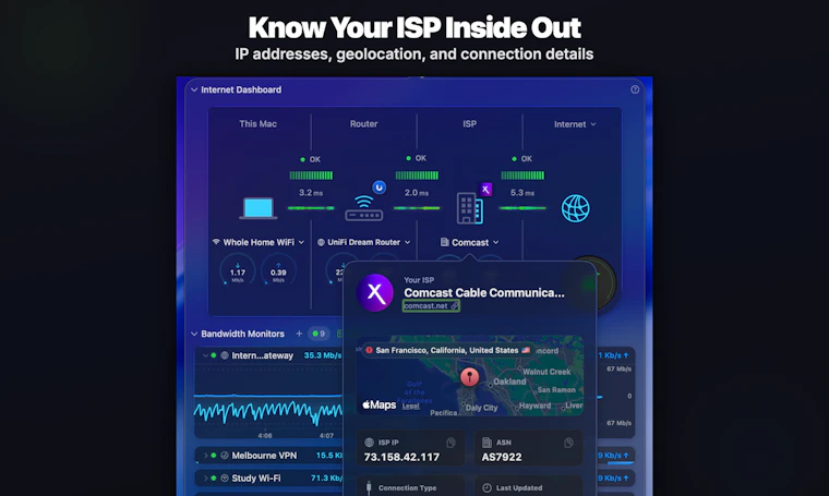 PeakHour 6 - Mac实时网络监控工具，提供深度WiFi洞察 产品图片 5