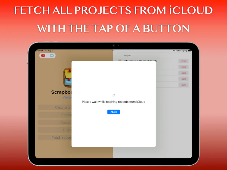 Scrapboard Cloud 4 - 数字版家庭冰箱门，如今小巧便携且实时同步 产品图片 6