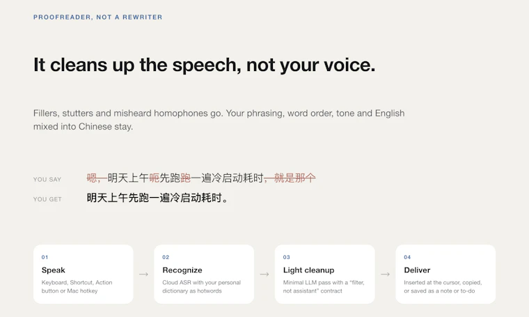 Shall We Talk - iPhone 与 Mac 跨端语音转写，一键保存清晰文稿 产品图片 4