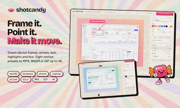 Shotcandy - 让截图瞬间惊艳 产品图片 3