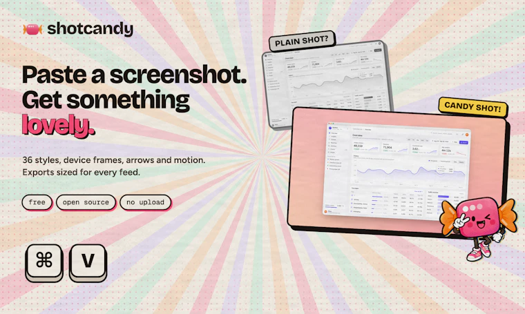 Shotcandy - 让截图瞬间惊艳 产品图片 4